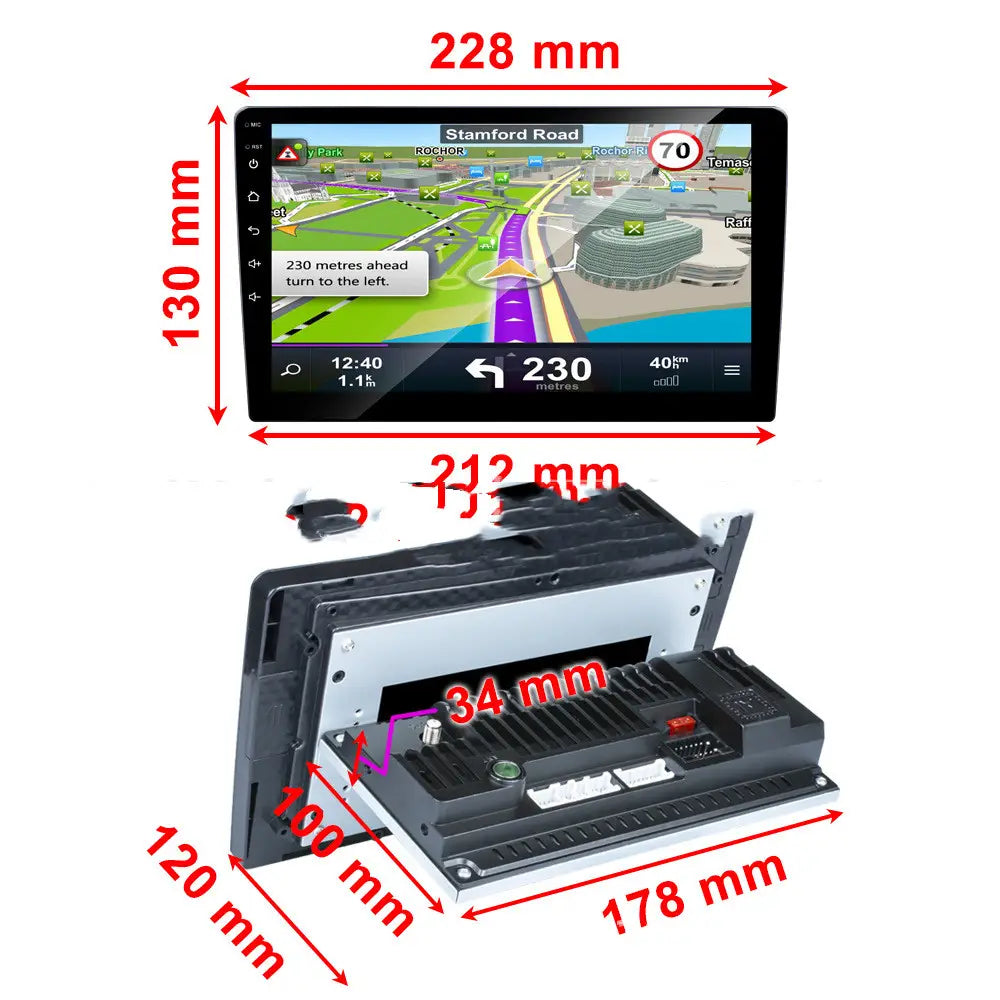 Universal Android MP5 HD Navigation Player