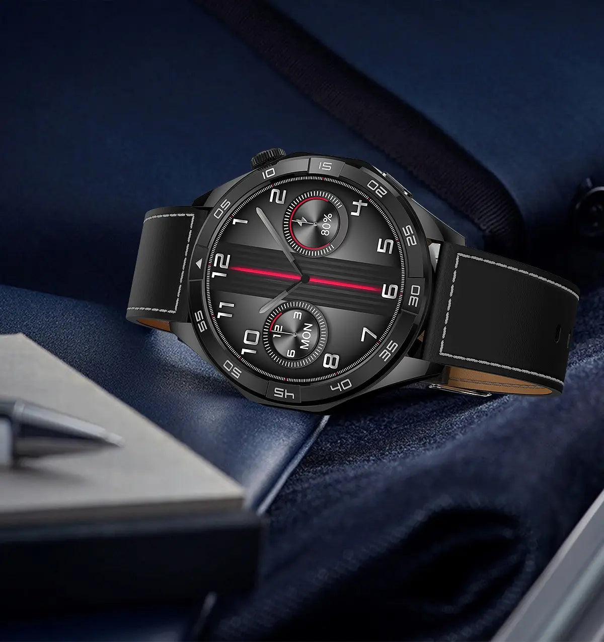 EX105 smart watch encoder wireless charging payment function