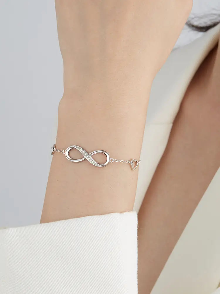 Sterling Silver 8 Bracelet Female Jewelry