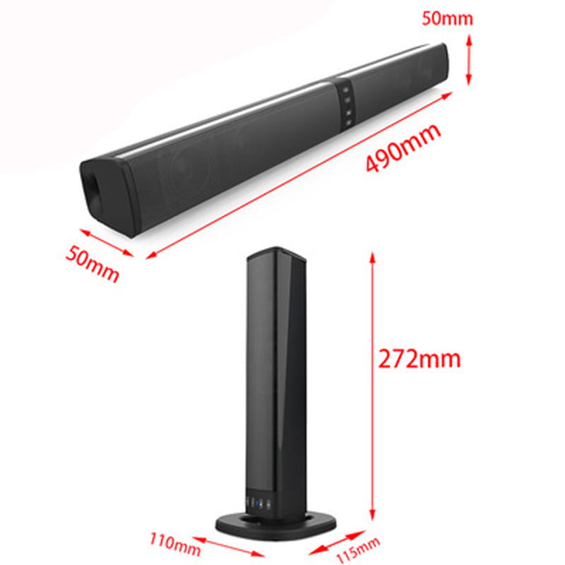 Bluetooth Speaker Foldable Split TV Audio