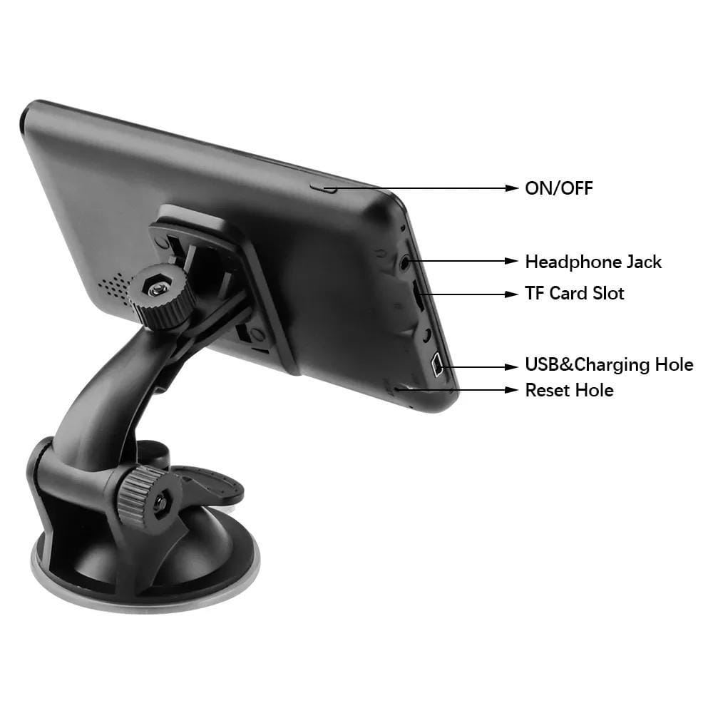 Portable 7inch Car GPS Navigator for Universal Use in Cars