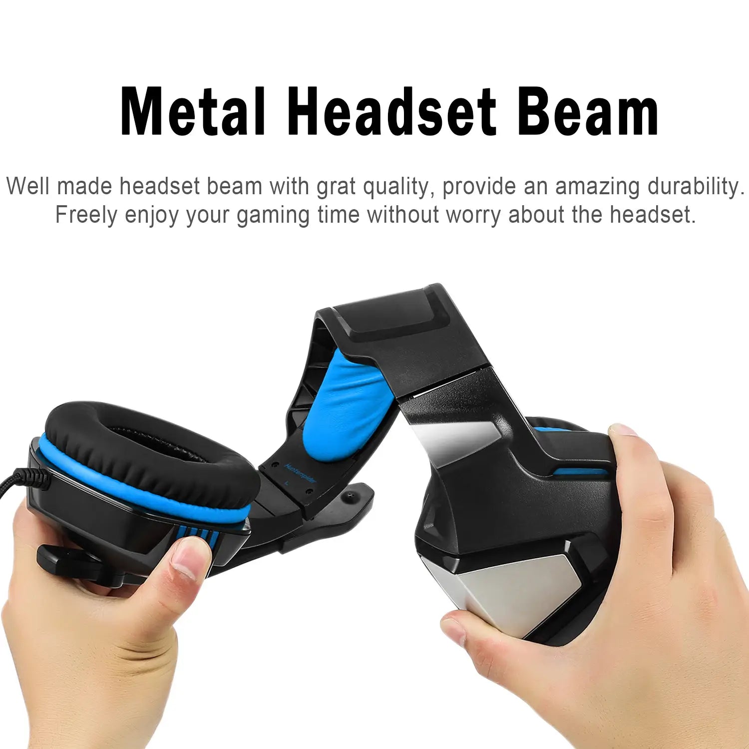 Head mounted gaming headphones RGB wired mobile phones computers subwoofers