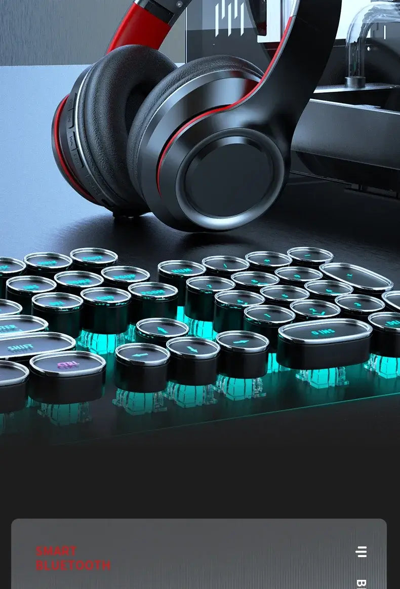 DR90 Wireless Headphones Headwear Creative Heavy Bass Effect Ultra Long Endurance Earphones