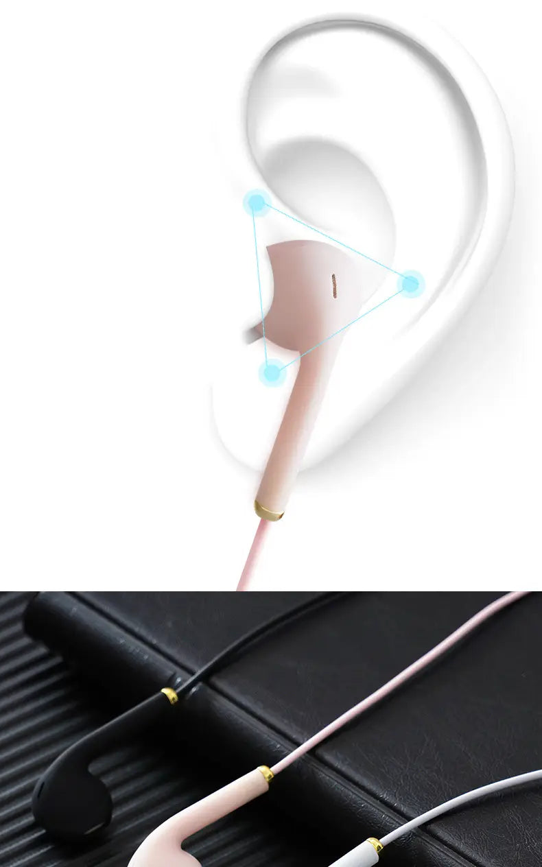 National K Song Singing Wired Mini Microphone Headset Practice It Live Mobile Phone