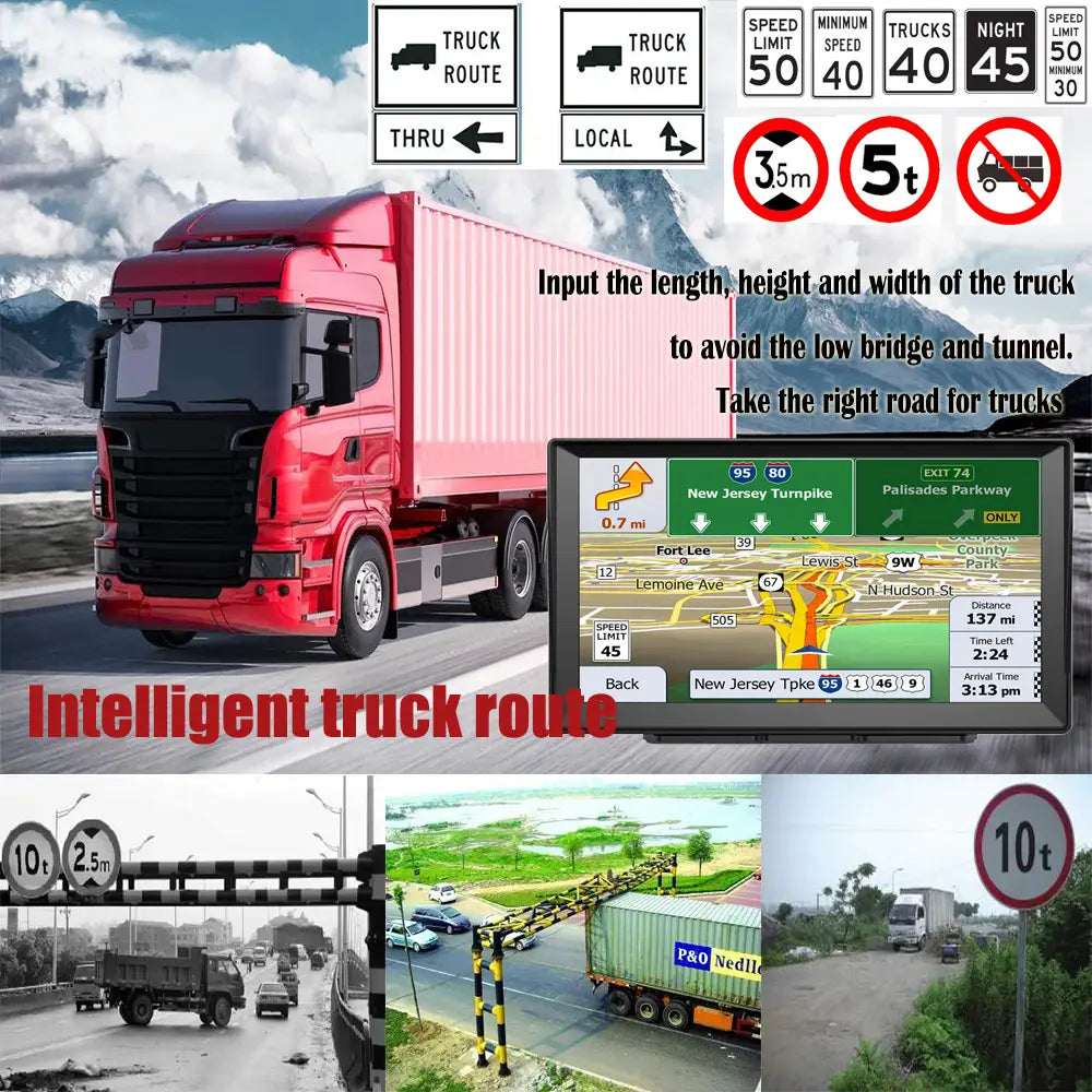 Portable 7inch Car GPS Navigator for Universal Use in Cars