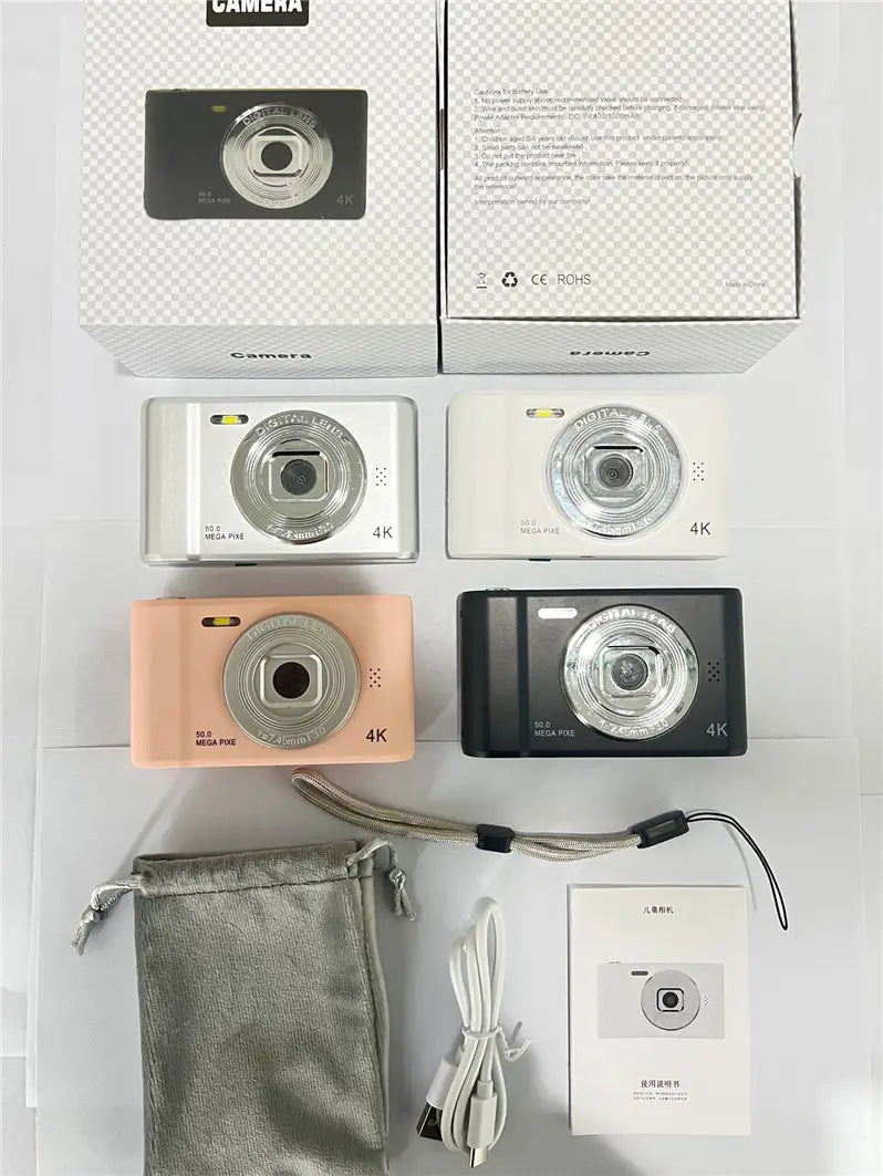 HD D04 Digital Retro Camera Portable Campus Entry Small CCD