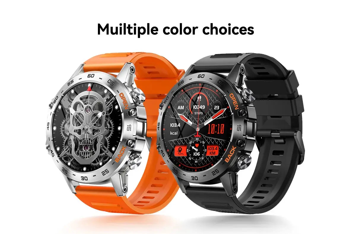 K52 Bluetooth Call Smart Watch Ultra Long Standby Heart Rate Blood Oxygen Outdoor Three Defense Sports
