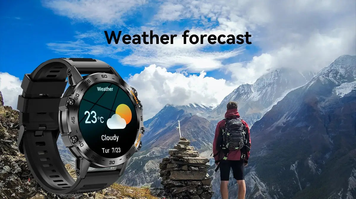 K52 Bluetooth Call Smart Watch Ultra Long Standby Heart Rate Blood Oxygen Outdoor Three Defense Sports