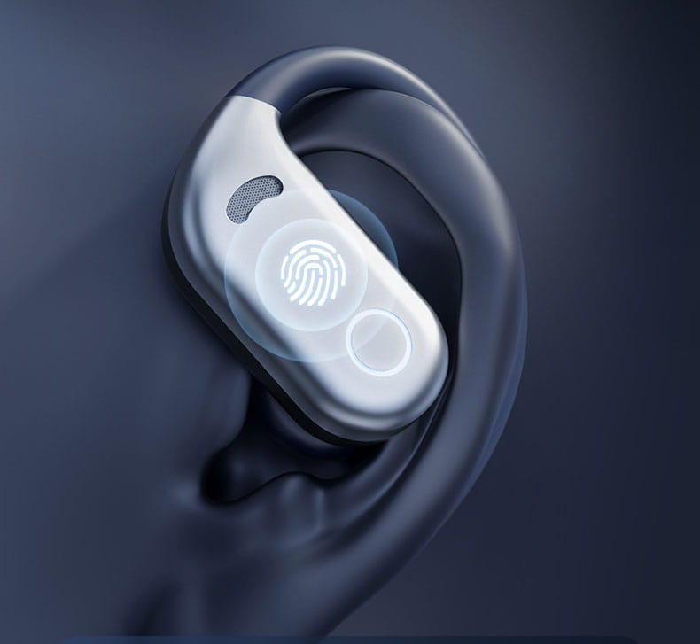 M78 Open Bluetooth Earphones Noise Reduction Wireless Ear Hanging Running Sports Digital Display