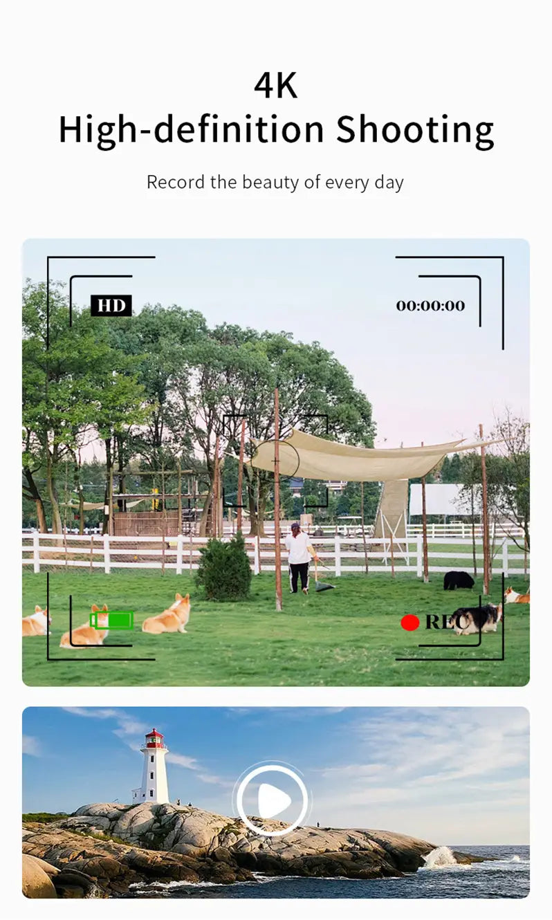 HD D04 Digital Retro Camera Portable Campus Entry Small CCD