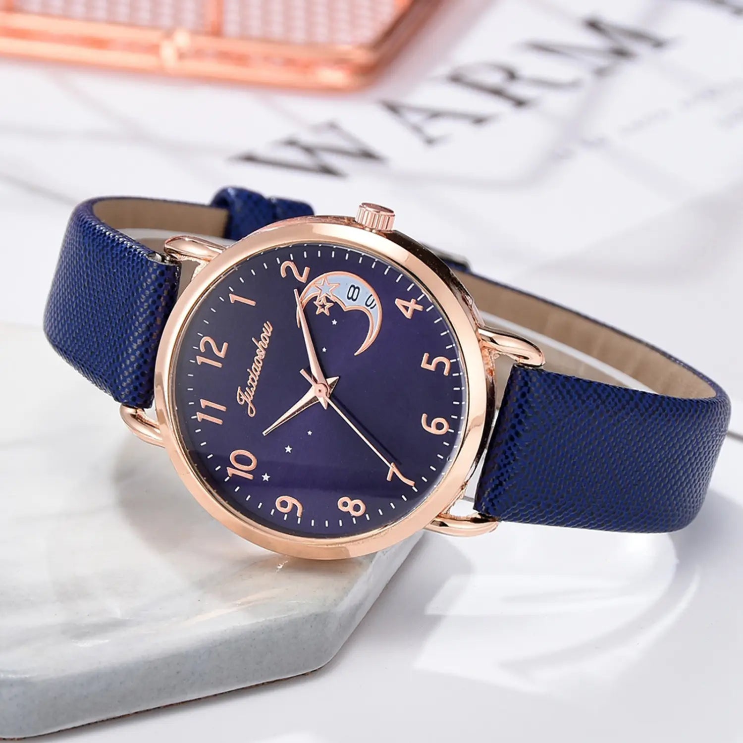 Women Watches Luxury Leather Band Watch Dress Clock Lady