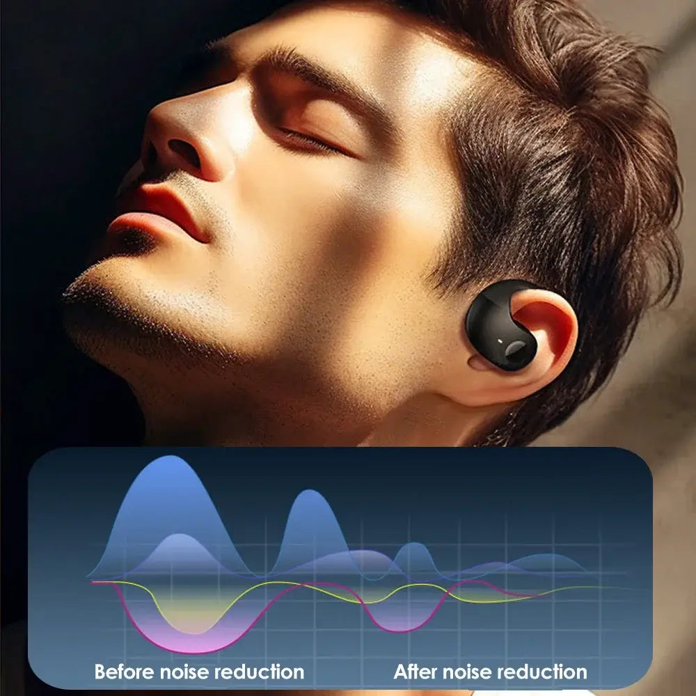 outdoor sport dustproof Noise reduction wireless bluetooth 5.3 comfort earhook earbuds earphones