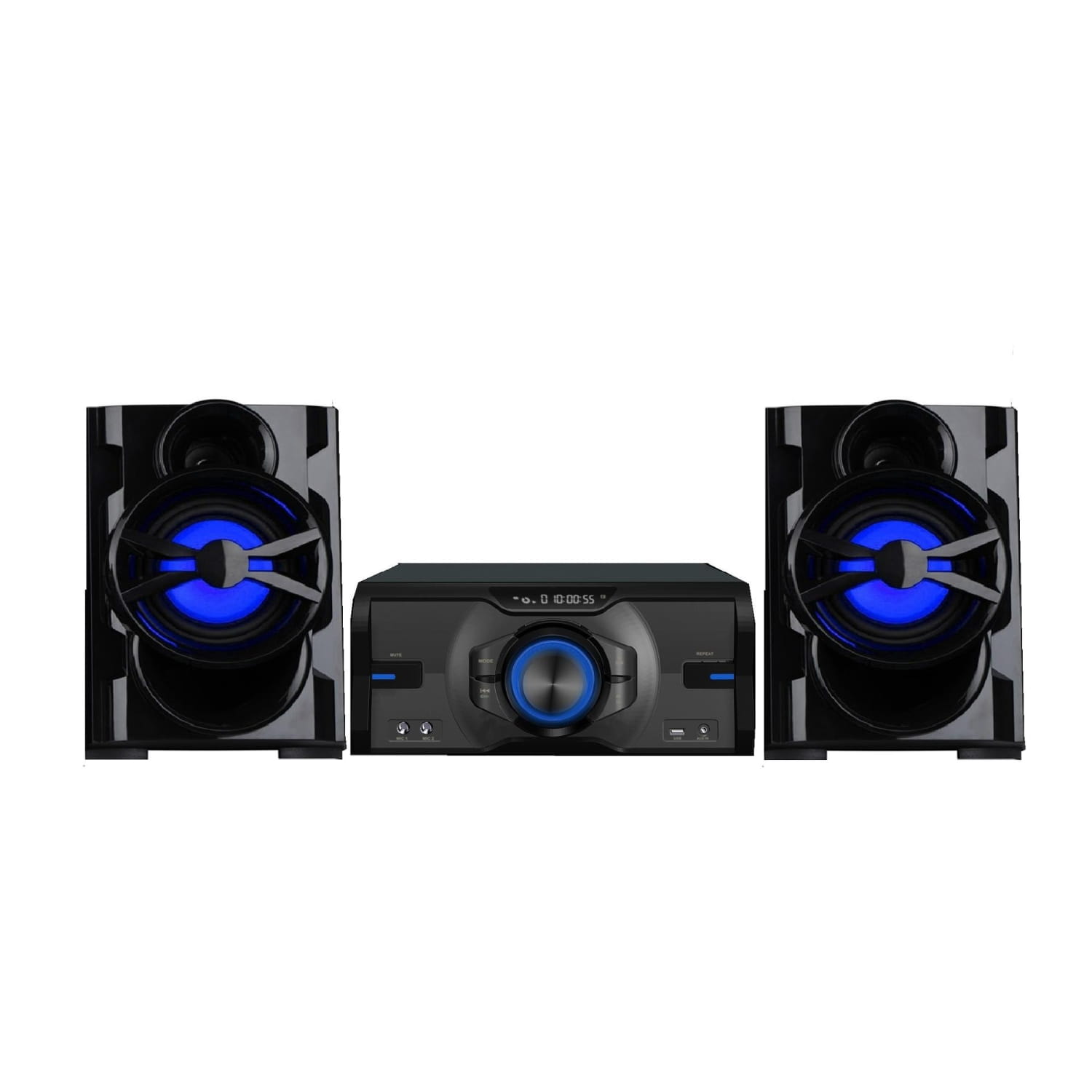 wooden Hign-end BT home theatre hifi karaoke system speaker