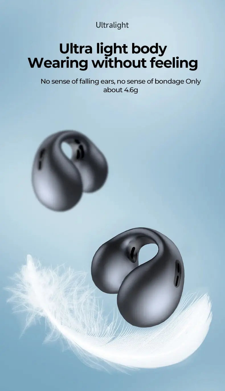 New i110 Sports Bluetooth Headset Bone Conduction Ear Clip Noise Reduction Does Not Reach The 5.3 Universal