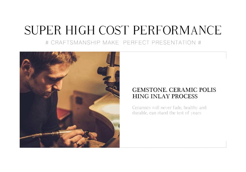 2019 New Wedding Rings Fashion Pink Flower Cubic Zirconia Engagement Ceramic Ring Jewelry For Women S925 Sterling Silver