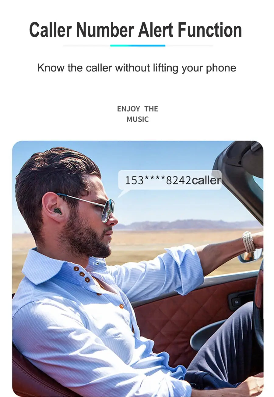 B9 Bluetooth Earphone Metal Matte Wireless Headphones TWS 5.0 Touch Earphones 8D Stereo Earbuds Noise Cancelling Caller