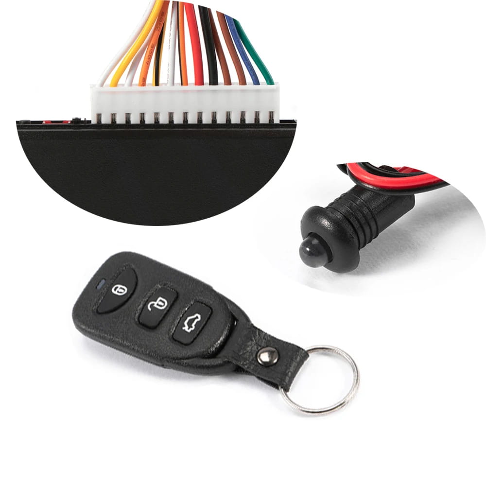 Universal Car Alarm Systems Auto Remote Central Kit Door Lock Keyless APP With Contr Entry System Locking