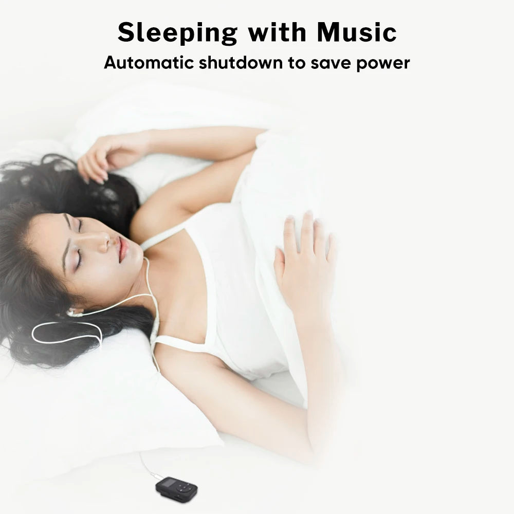 Deelife Bluetooth MP3 player Music Sport Clip Portable Walkman with Armband Mini Players FM Radio Ebook Voice Recorder