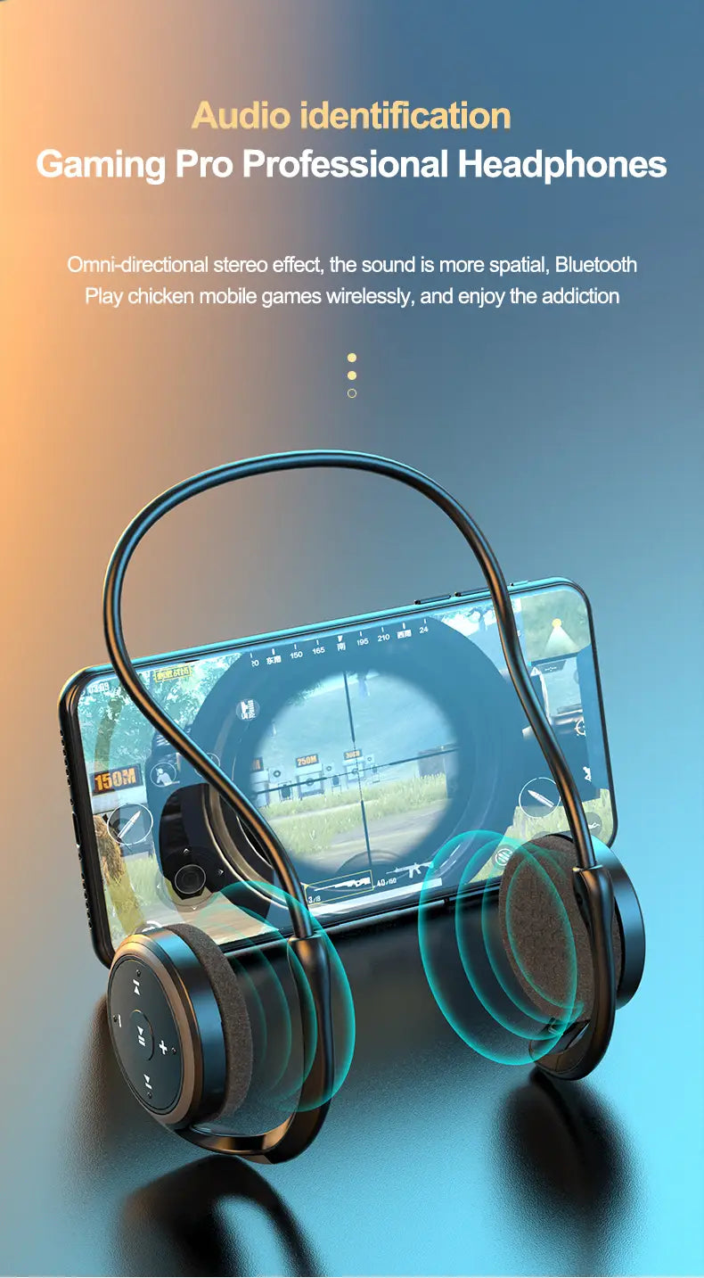 New Sport Bluetooth Headphone with MP3 player FM radio mic