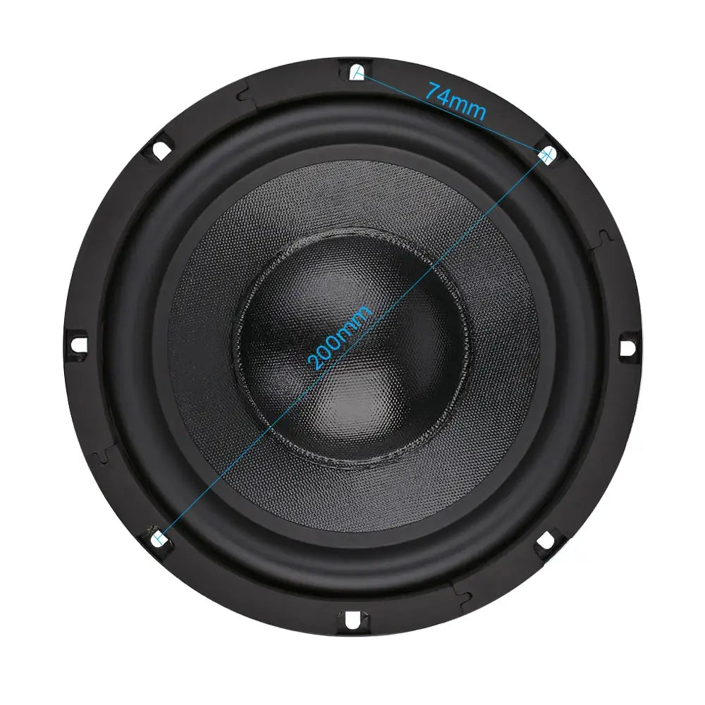 AIYIMA 1Pcs 8 Inch 150W Subwoofer Speaker 4 Ohm Hifi Audio Sound Loudspeaker DIY Car Modification Home Upgrade