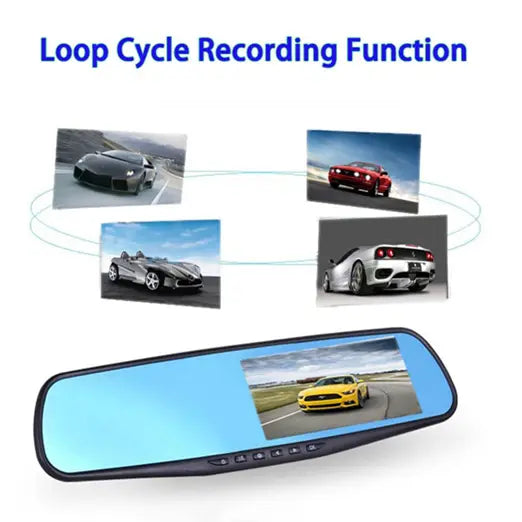 Factory wholesale Car Dash Cam 4.3’’ LCD FHD 1080p Dual