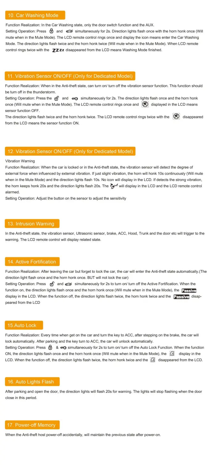 Intelligent System Car Alarm With Autostart Ignition Central Lock Smart Start Stop Engine Keyless Entry Connected Phone