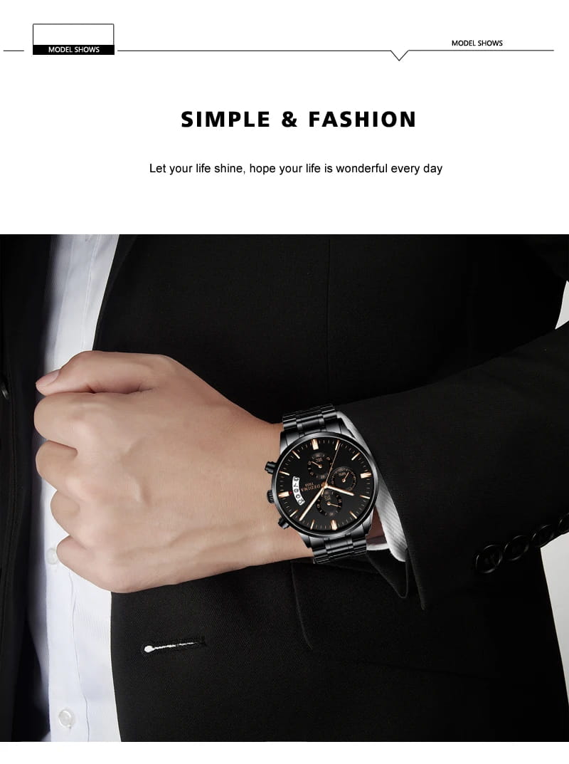 DEDIMA Men’s Luxury Watch