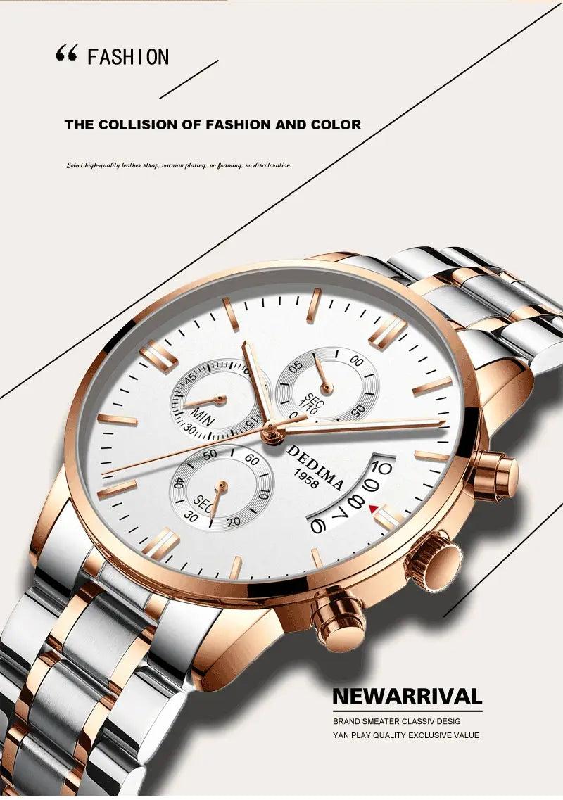 DEDIMA Men’s Luxury Watch