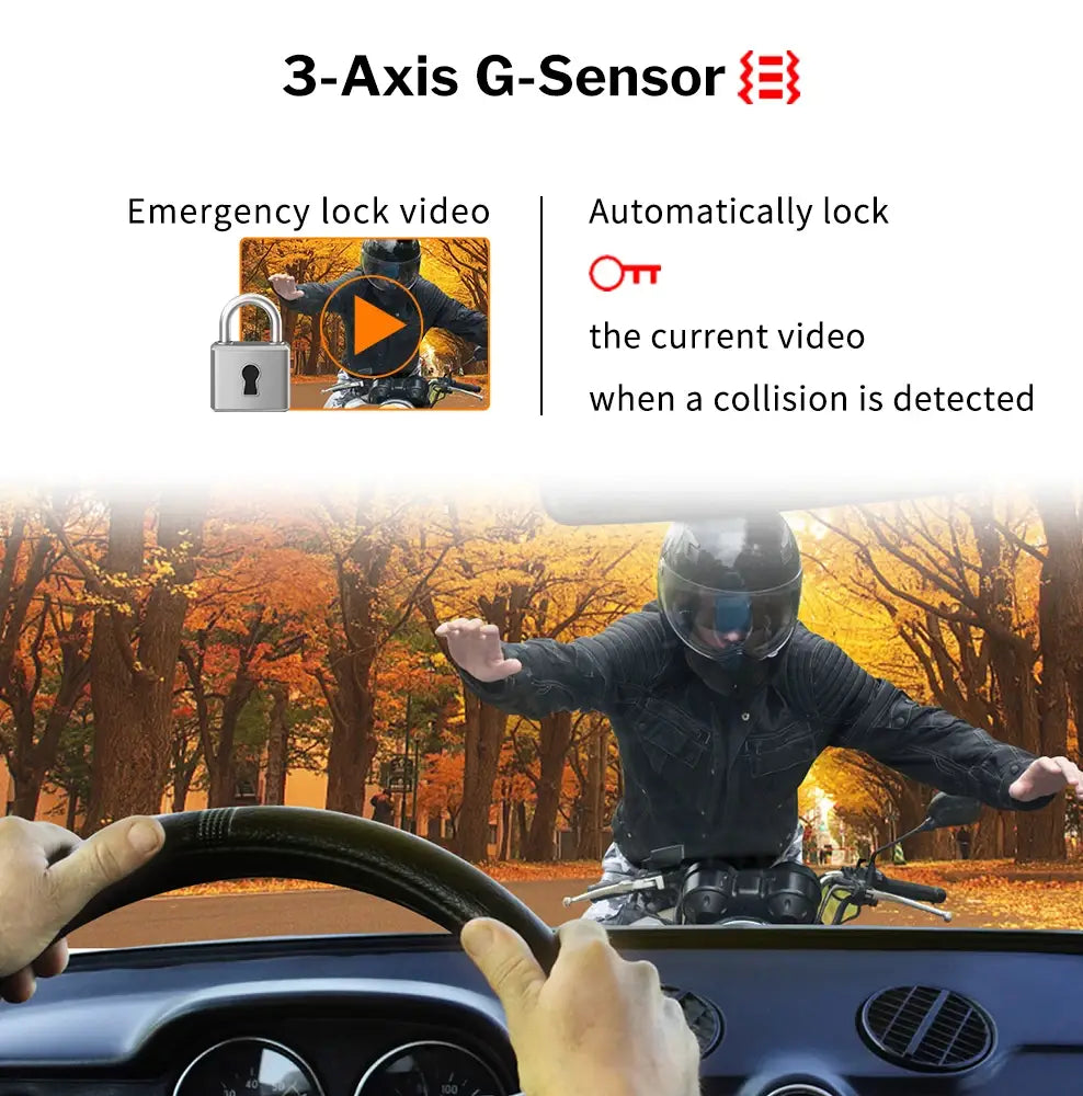 Deelife Car DVR 1296P Video Recorder Dash Cam