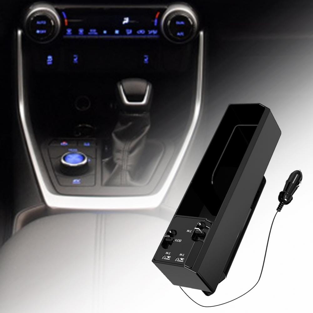 Fast Charging Car Seat Crevice Storage Box Gap Slit Pocket Catcher Organizer Universal Card Phone Holder