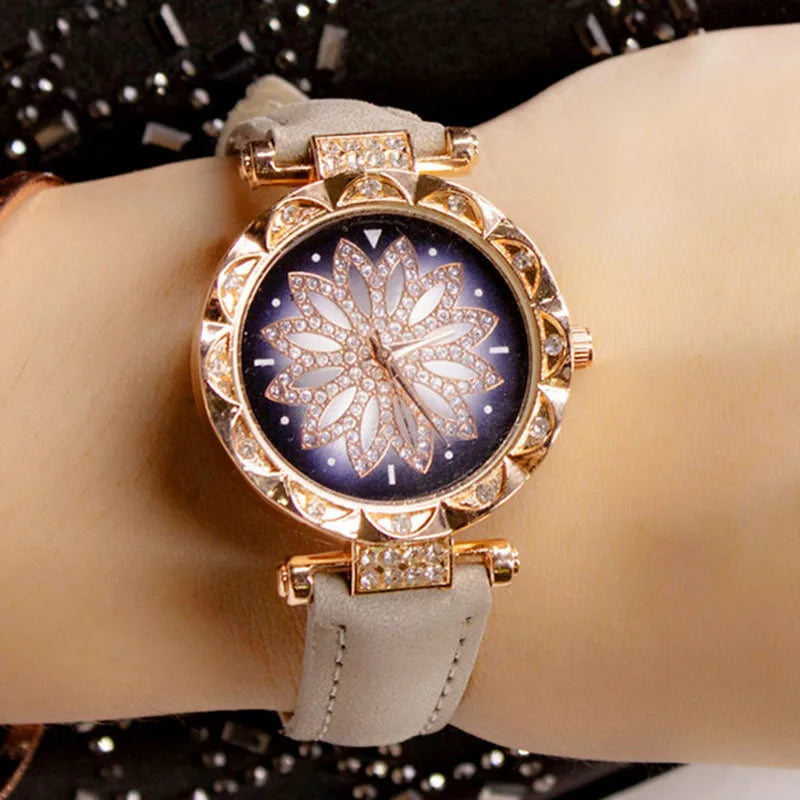 Rose Gold Diamond Watch