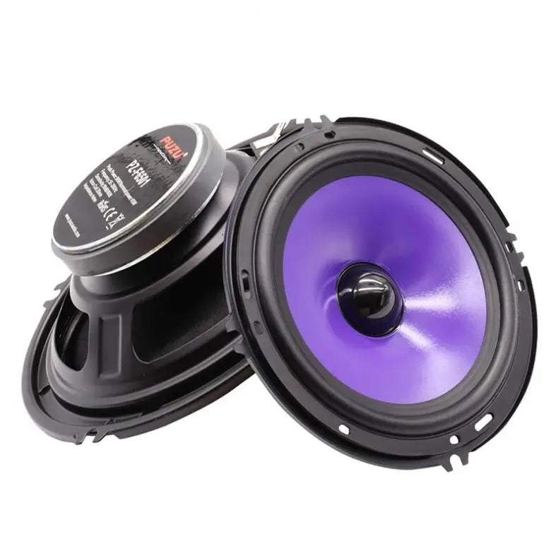 2pcs 6.5Inch 90W Subwoofer Car Speakers Heavy Mid-bass Modified Auto Audio Full Range Frequency Automotive
