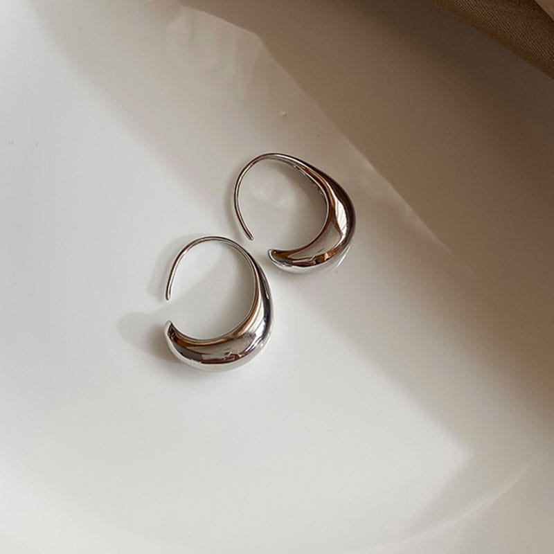 XIYANIKE 925 Sterling Silver Stud Earrings for Women French style