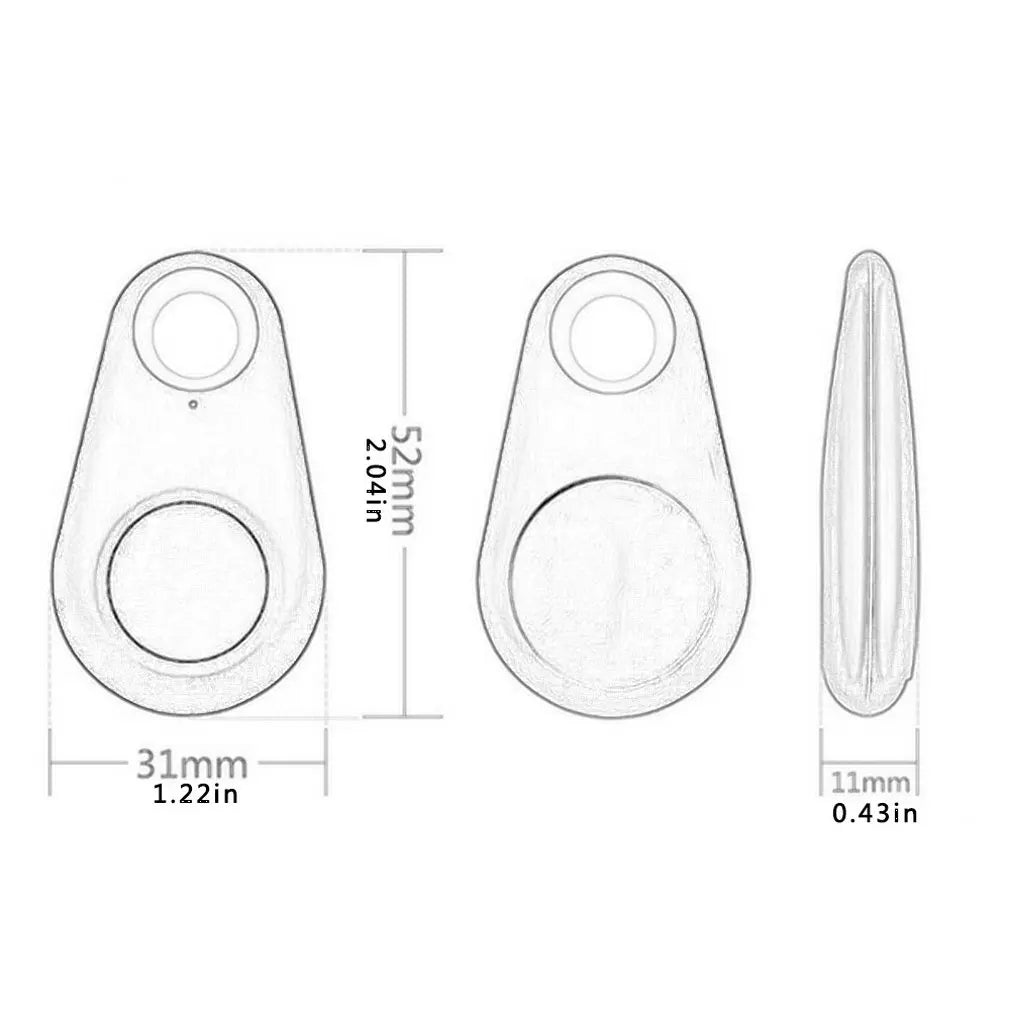 New Smart Wireless 4.0 Key Anti Lost Finder Tracker Car Alarm GPS Locator Positioning Wallet Pet Auto Accessories