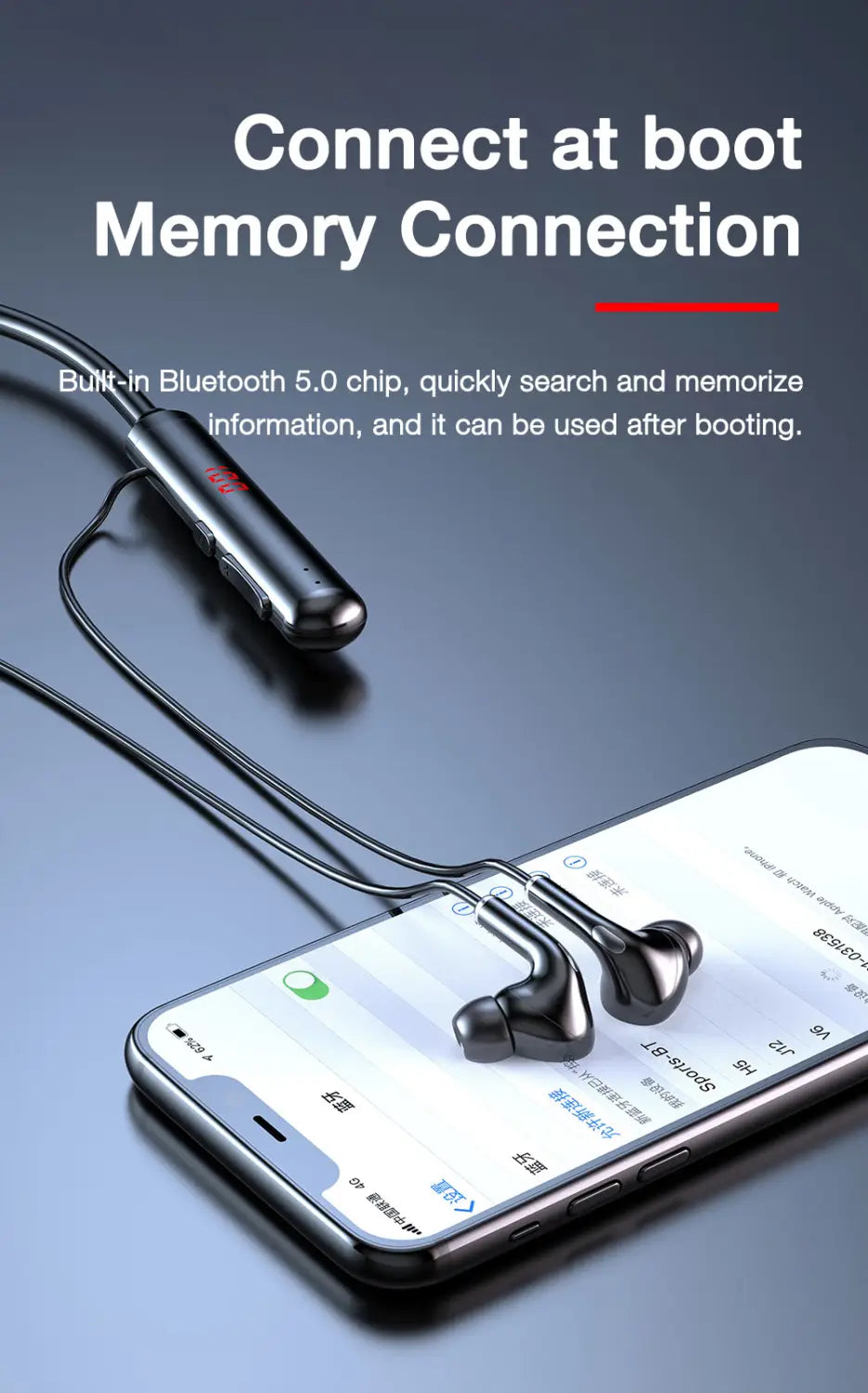 EARDECO 60 Hours Endurance Bluetooth Headphones Stereo Bass