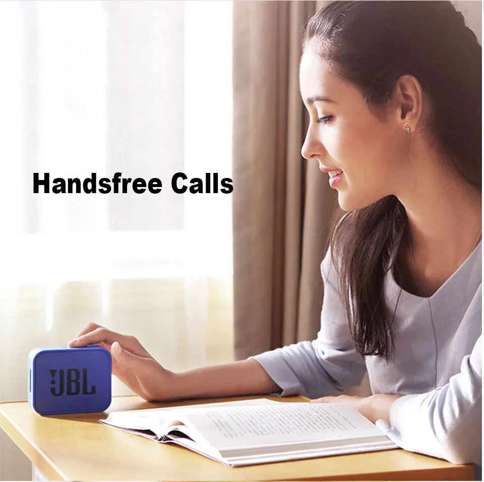 JBL GO Player Wireless Bluetooth Speaker Outdoor Portable Mini FM Radio TF Card Bass Sound Rechargeable Battery with Mic