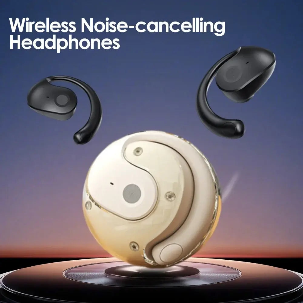 outdoor sport dustproof Noise reduction wireless bluetooth 5.3 comfort earhook earbuds earphones