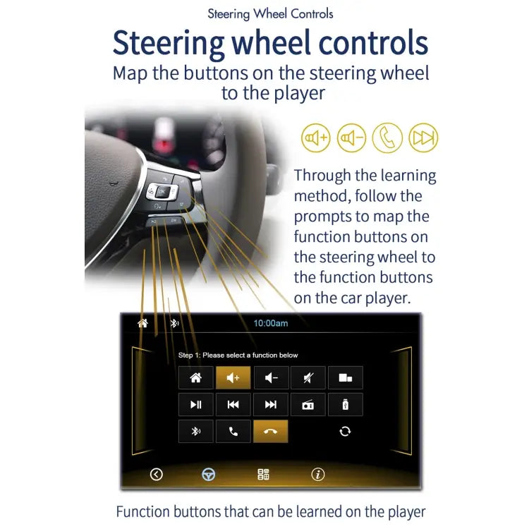 Wholesale 7 inch Manually Retractable carplay Screen Car
