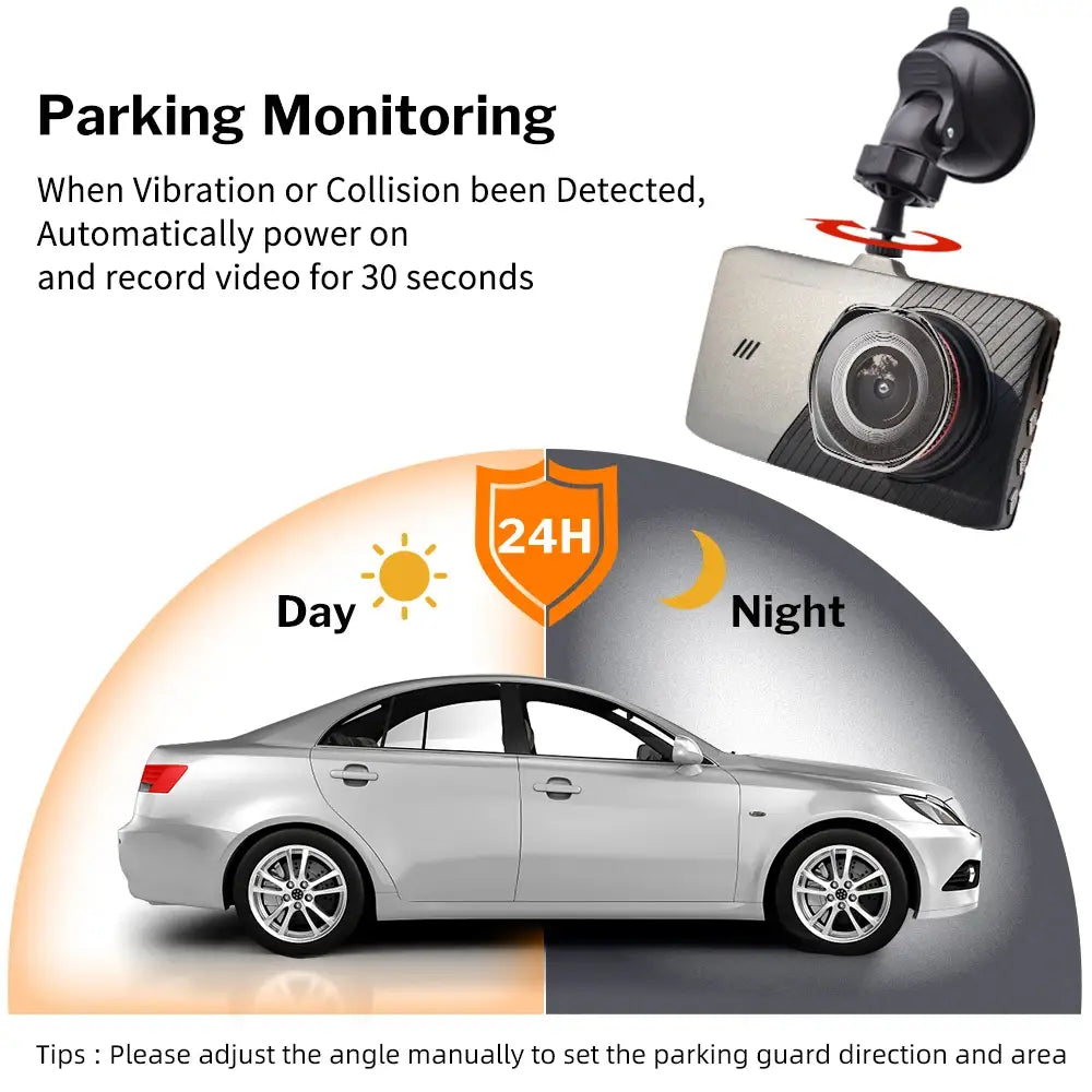 Deelife Car DVR 1296P Video Recorder Dash Cam