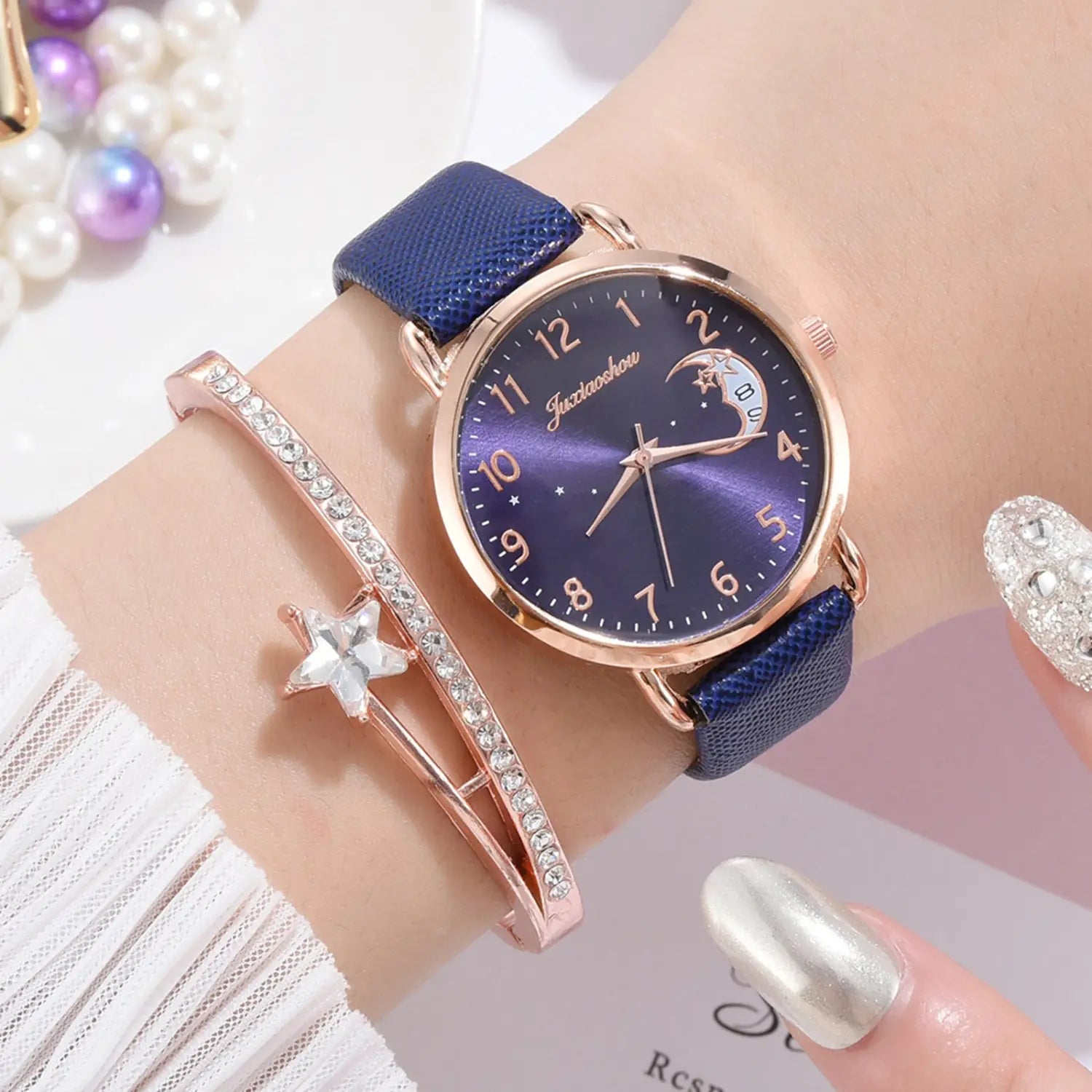 Women Watches Luxury Leather Band Watch Dress Clock Lady