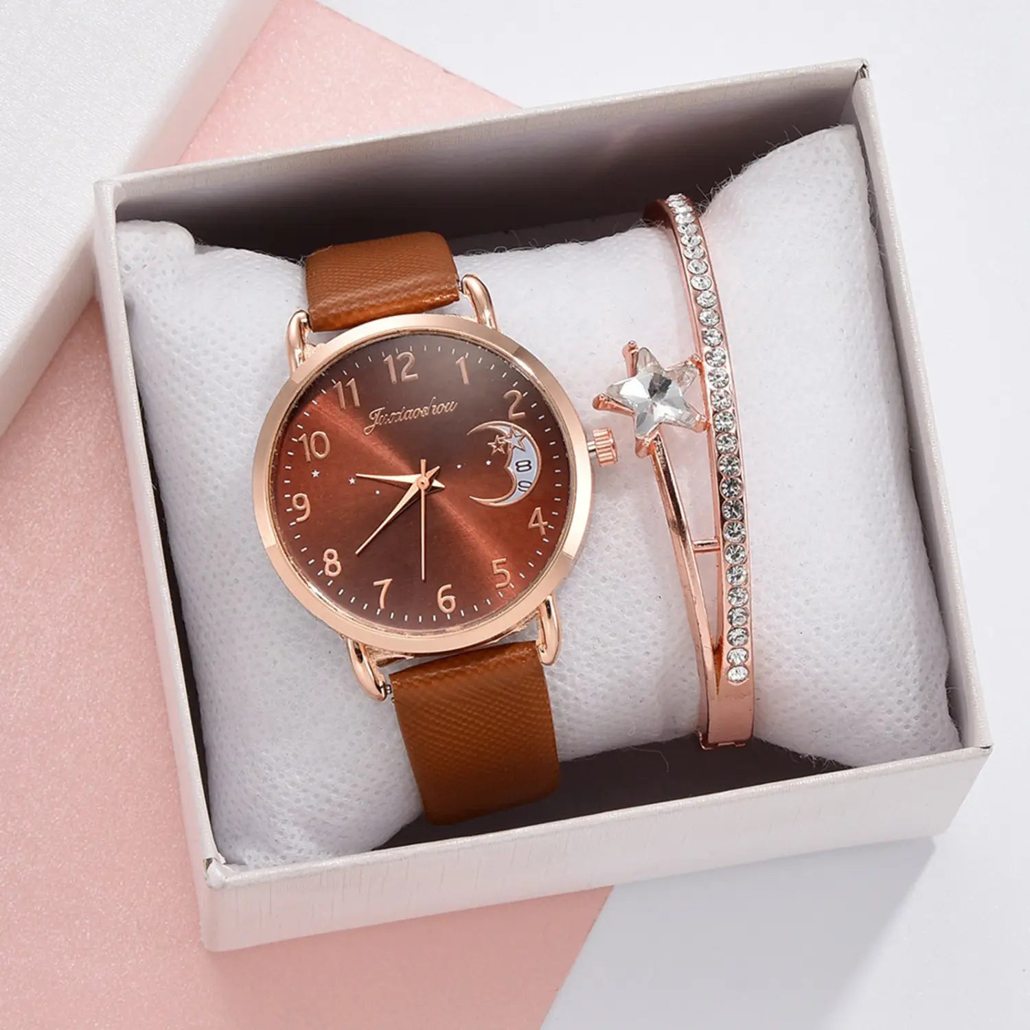 Women Watches Luxury Leather Band Watch Dress Clock Lady