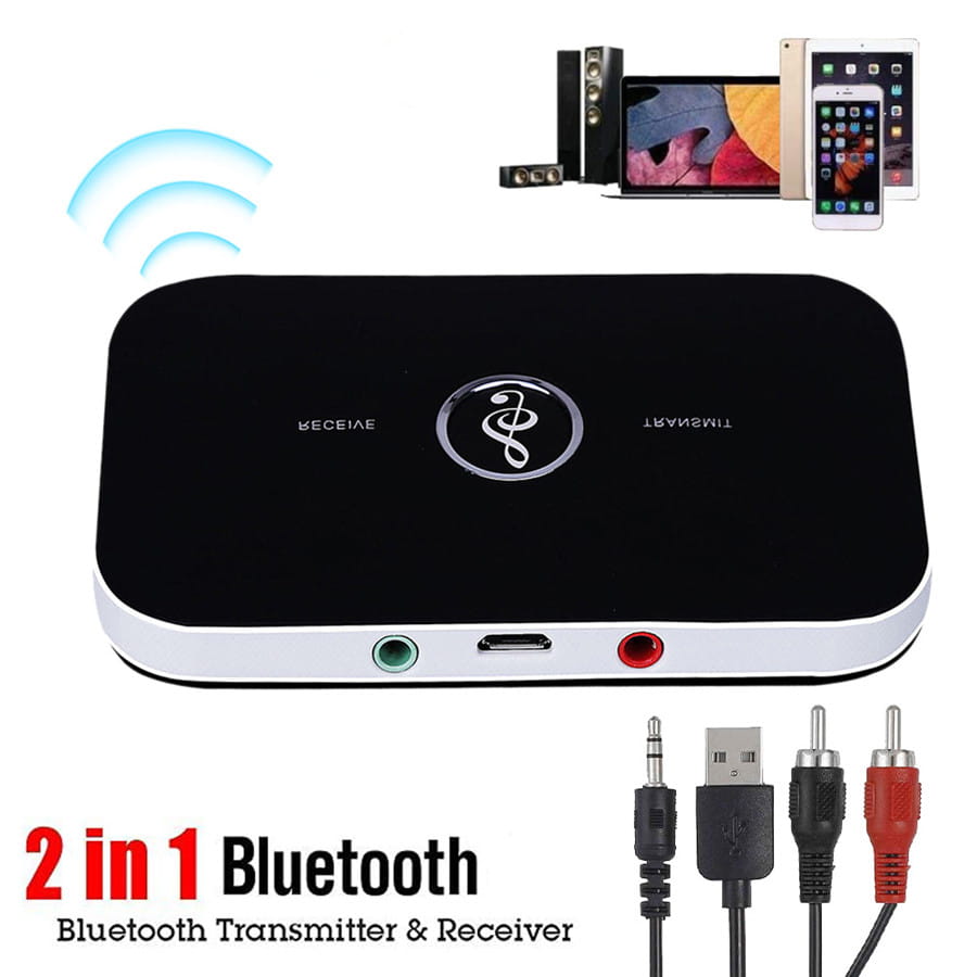 Upgraded Bluetooth 5.0 Audio Transmitter Receiver RCA 3.5mm