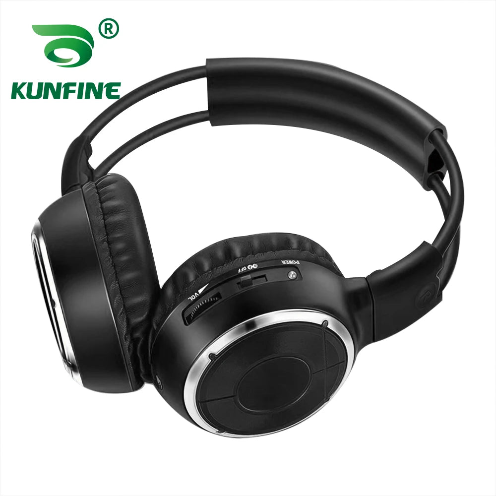 Universal Wireless Infrared IR Headphones For Ipad MP3 Earphon Car Stereo Radio Auto Roof Monitor Headset Dual Channel