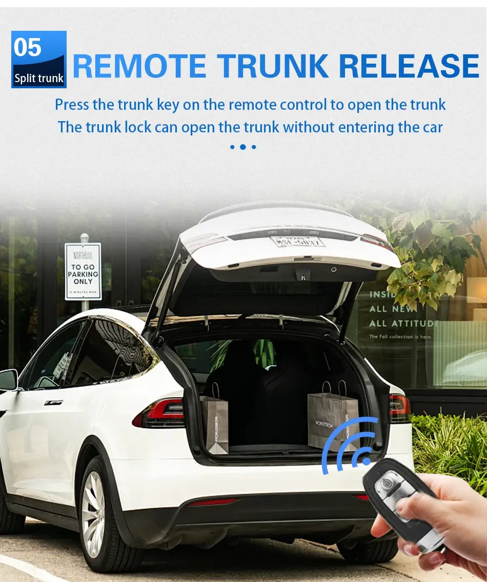 Car Remote Control PKE Keyless Entry Engine Start Alarm System Push Button Starter Stop Auto