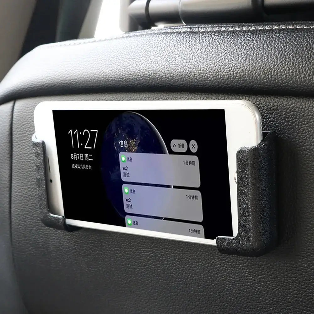 LEEPEE Adjustable Width Car Interior Accessories Multifunction Cell Phone Holder GPS Display Bracket Self-adhesive