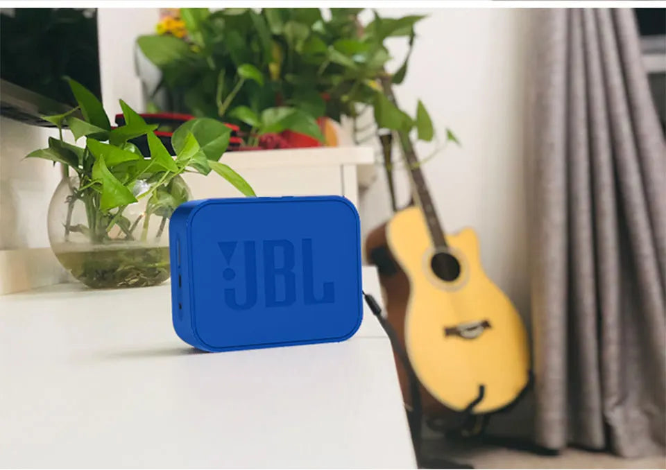 JBL GO Player Wireless Bluetooth Speaker Outdoor Portable Mini FM Radio TF Card Bass Sound Rechargeable Battery with Mic