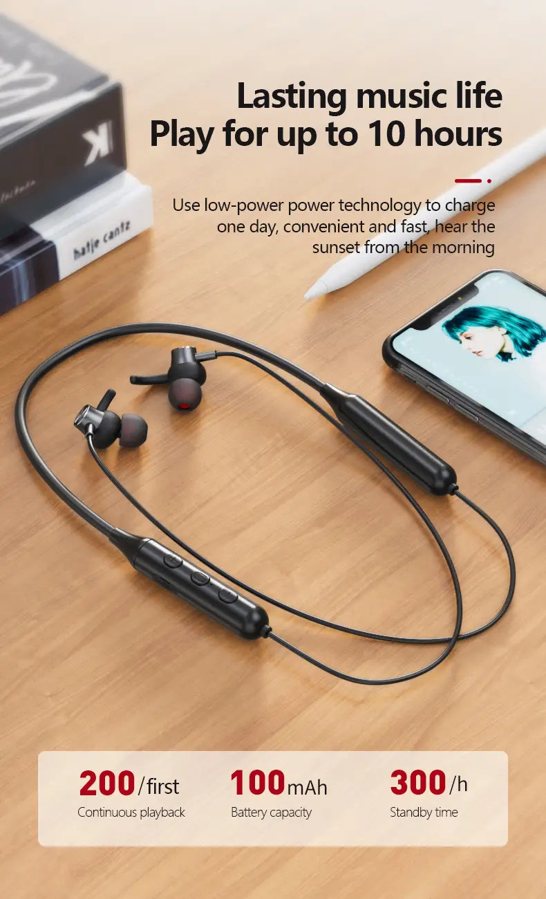Swalle Bluetooth 5.0 Wireless Sports earphone Stereo
