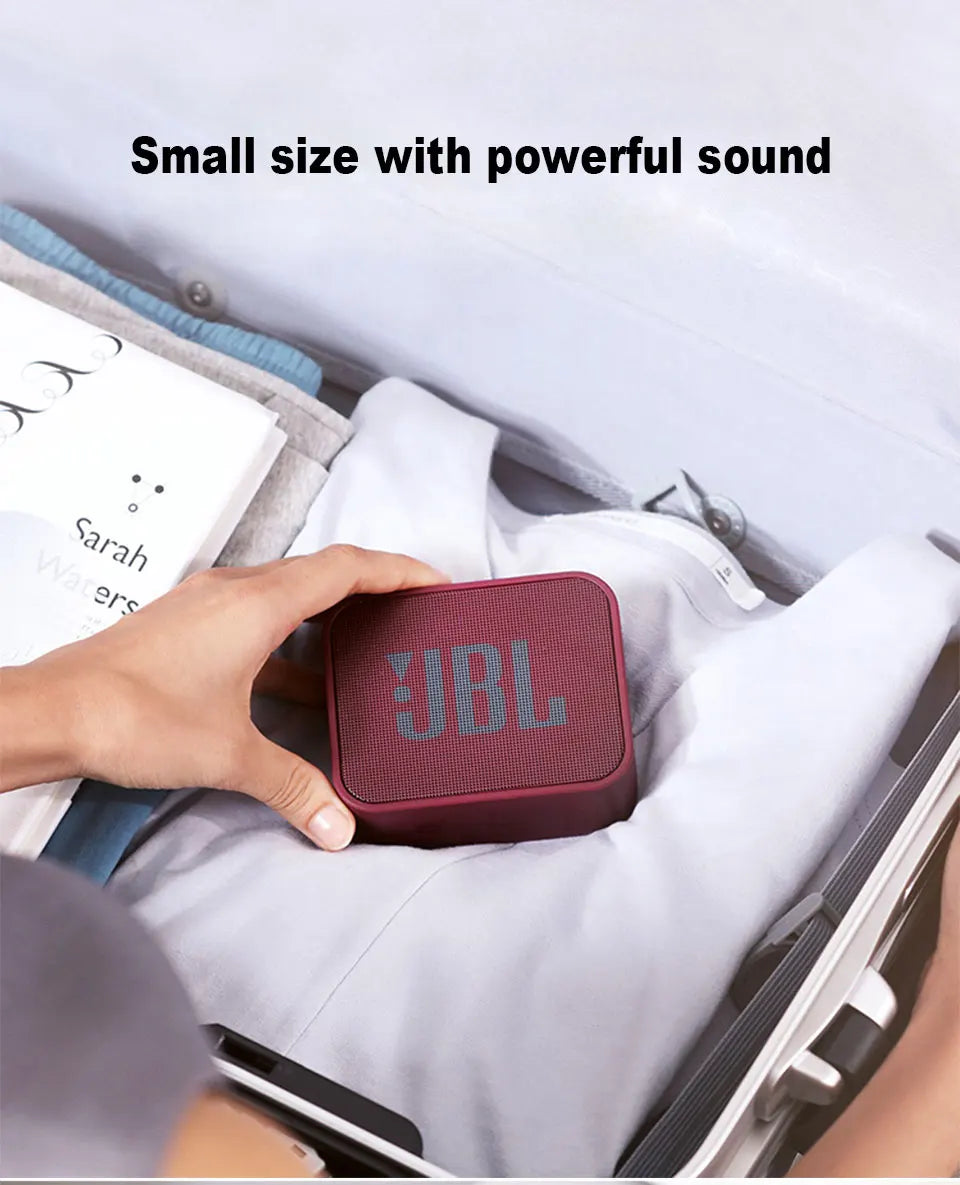 JBL GO Player Wireless Bluetooth Speaker Outdoor Portable Mini FM Radio TF Card Bass Sound Rechargeable Battery with Mic