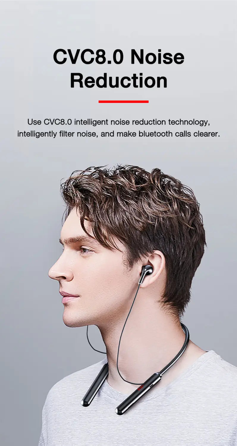 EARDECO 60 Hours Endurance Bluetooth Headphones Stereo Bass