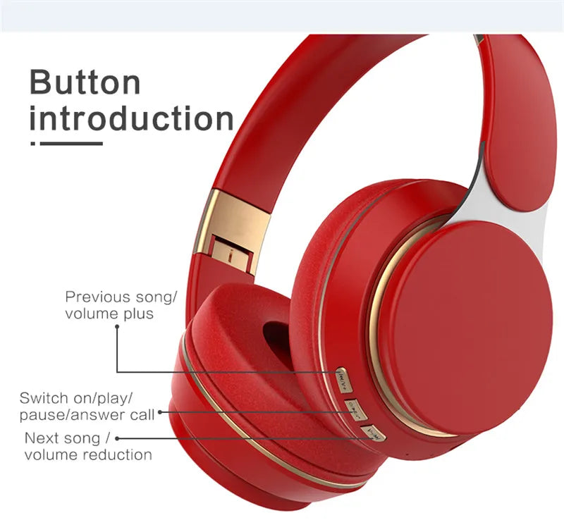 Wireless Headphones Bluetooth Headset